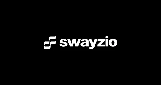 Swayzio wordmark on black